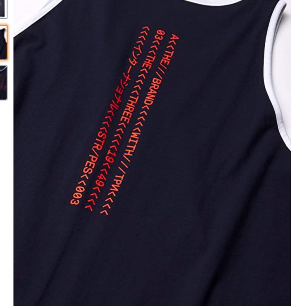 adidas Men's Badge of Sport Outline Tank Top - Picture 2 of 10